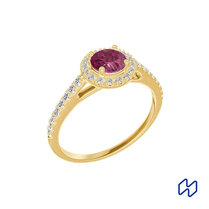 3D engagement ring Edenly