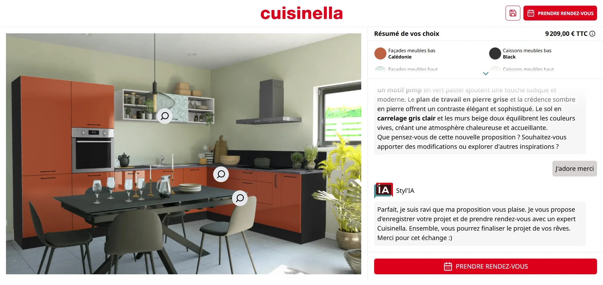 AI Kitchen Styl'IA by Cuisinella