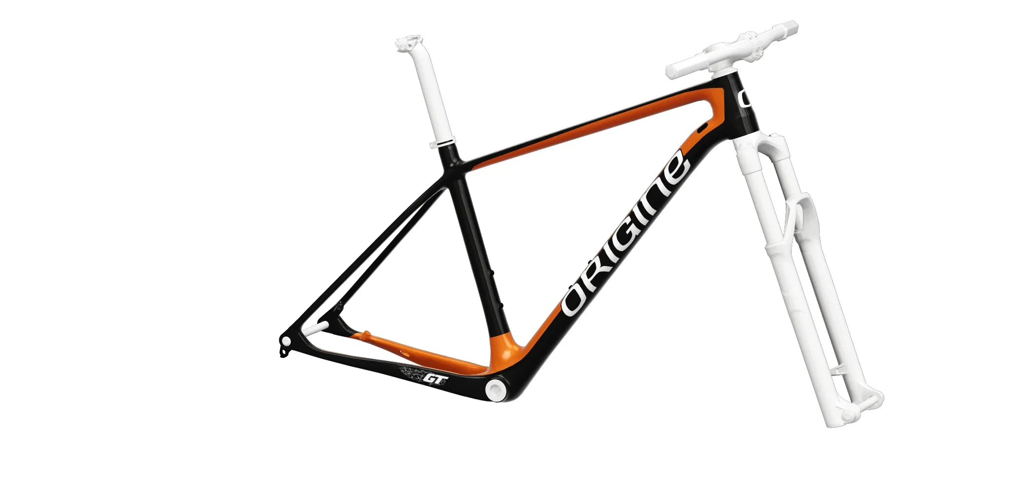 bike builder medium white glossy amber fossil disabled L case origine cycles