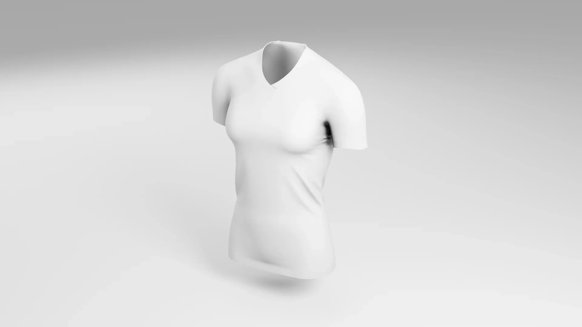 Vue arrière d'un rendu 3D argile d'un maillot personnalité Puma