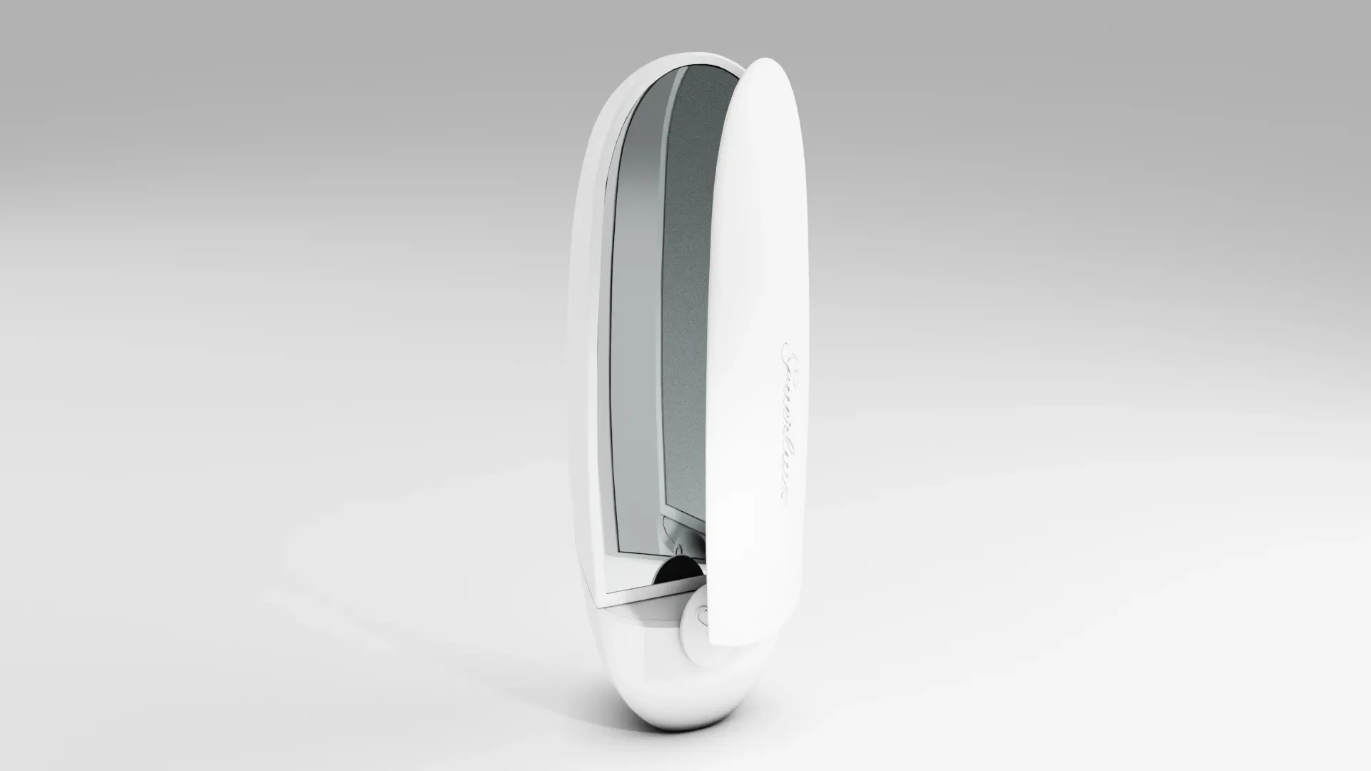 Rendu 3D en argile du rouge à lèvres Guerlain Rouge G 