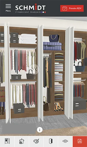 Armoire customisable Schmidt
