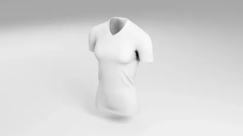 Clay render front view custom succer jersey Puma