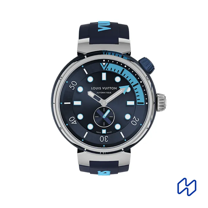 Watch 3D model Louis Vuitton Tambour Street Diver