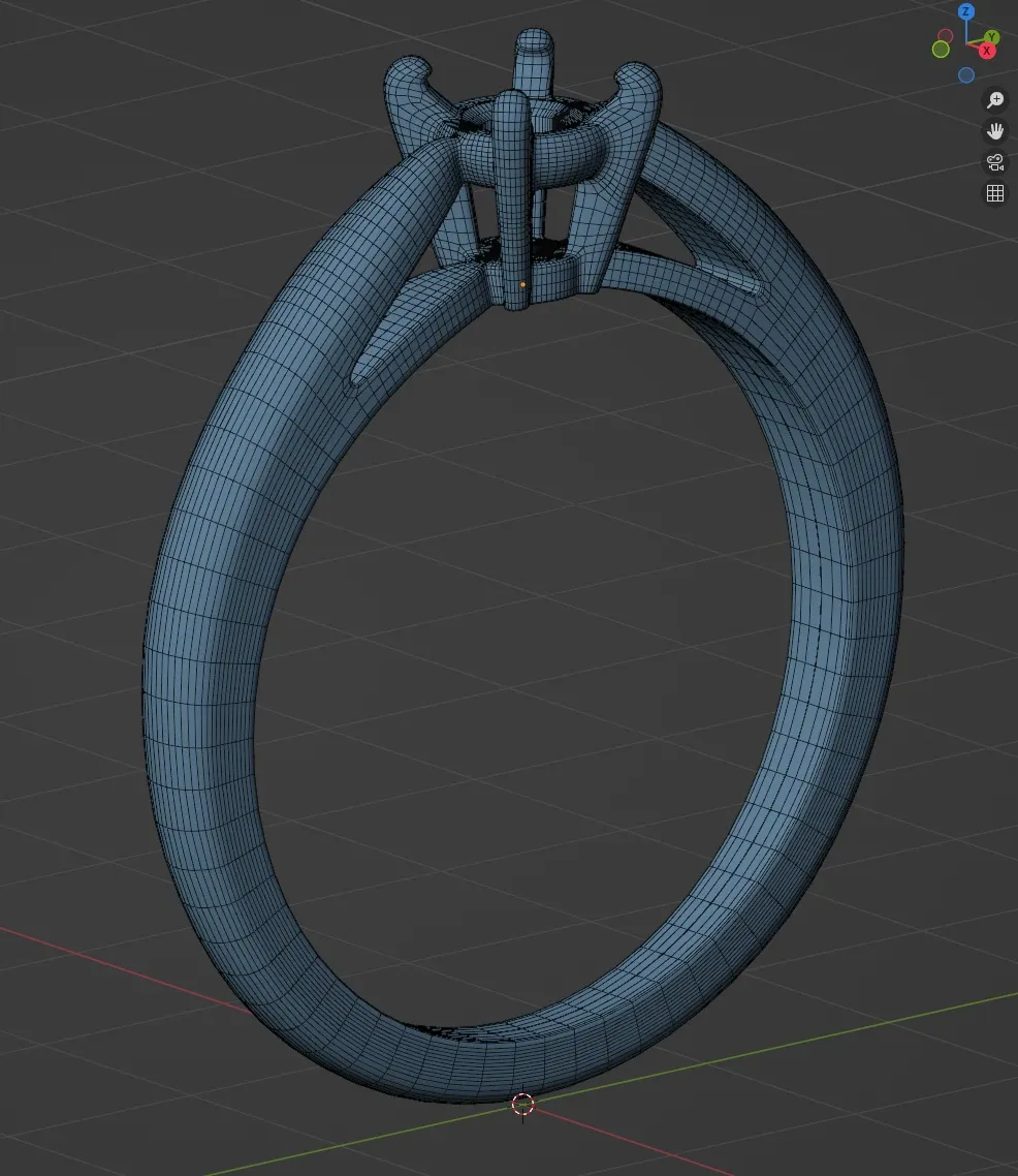 Wireframe ring bonheur solitaire by Van Cleef & Arpels