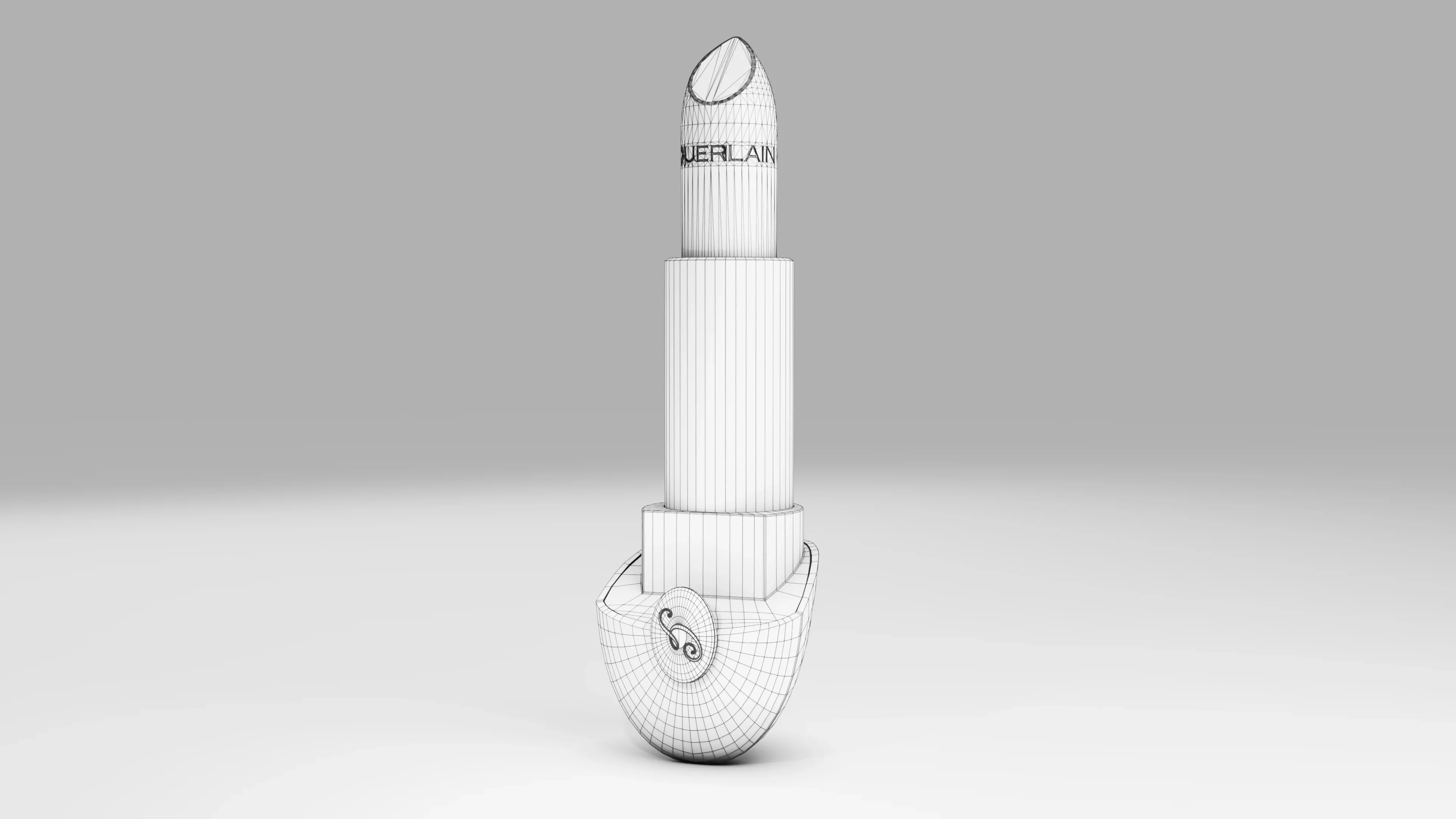 Wireframe stick Guerlain lipstick case