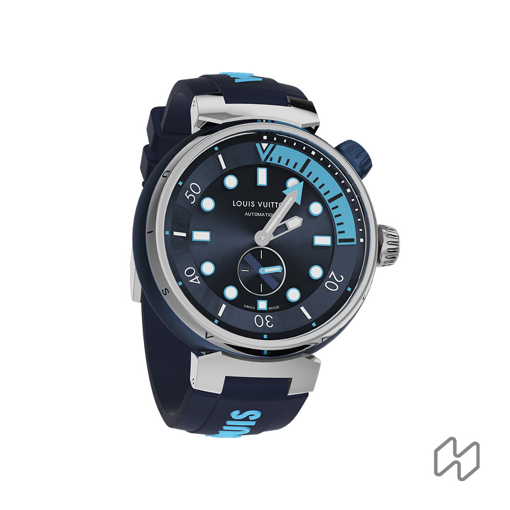 Louis Vuitton tambour street diver watch 1