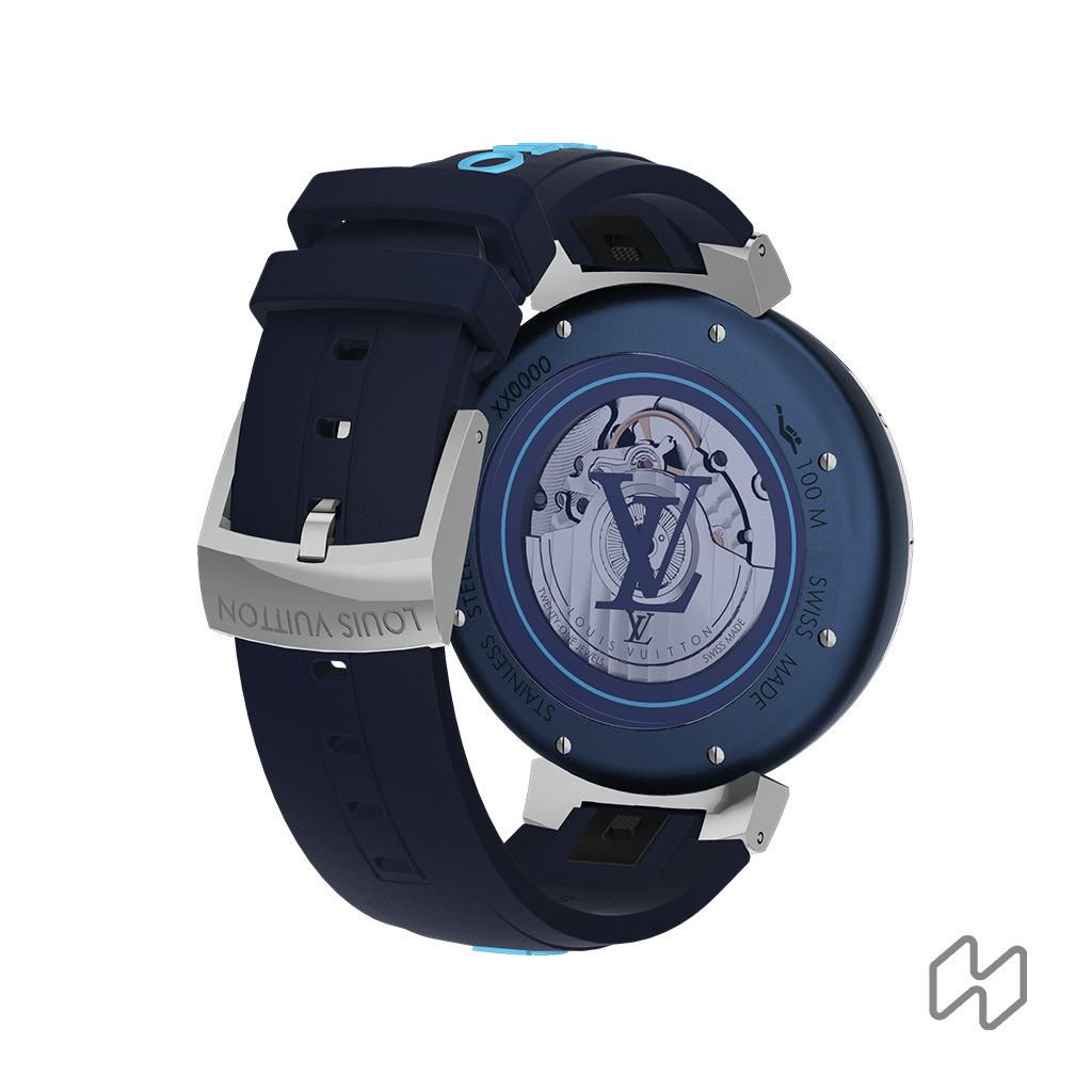 Louis Vuitton tambour street diver watch 3