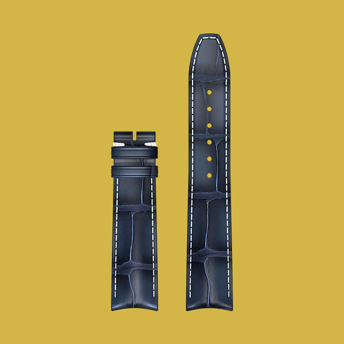 Blue baume strap